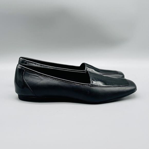 Donald Pliner Shoes Womens 8 Loafer Flats Patent Leather Comfort Work Doris - Picture 1 of 13